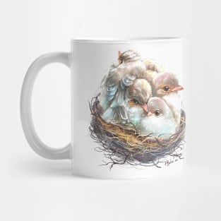 Birds on the nest Mug